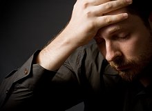 Home. Library Image: Depressed Man